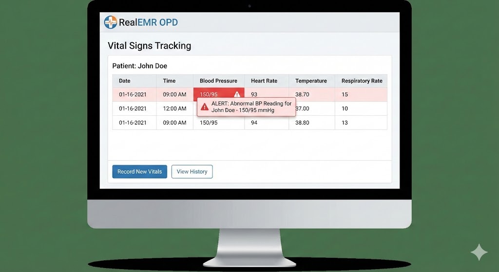 Vital Signs Tracking