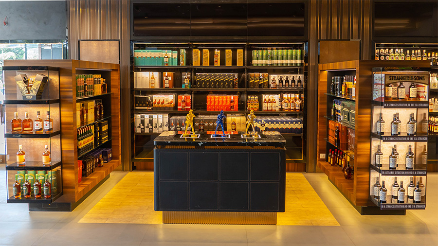 Liquor Store Interior