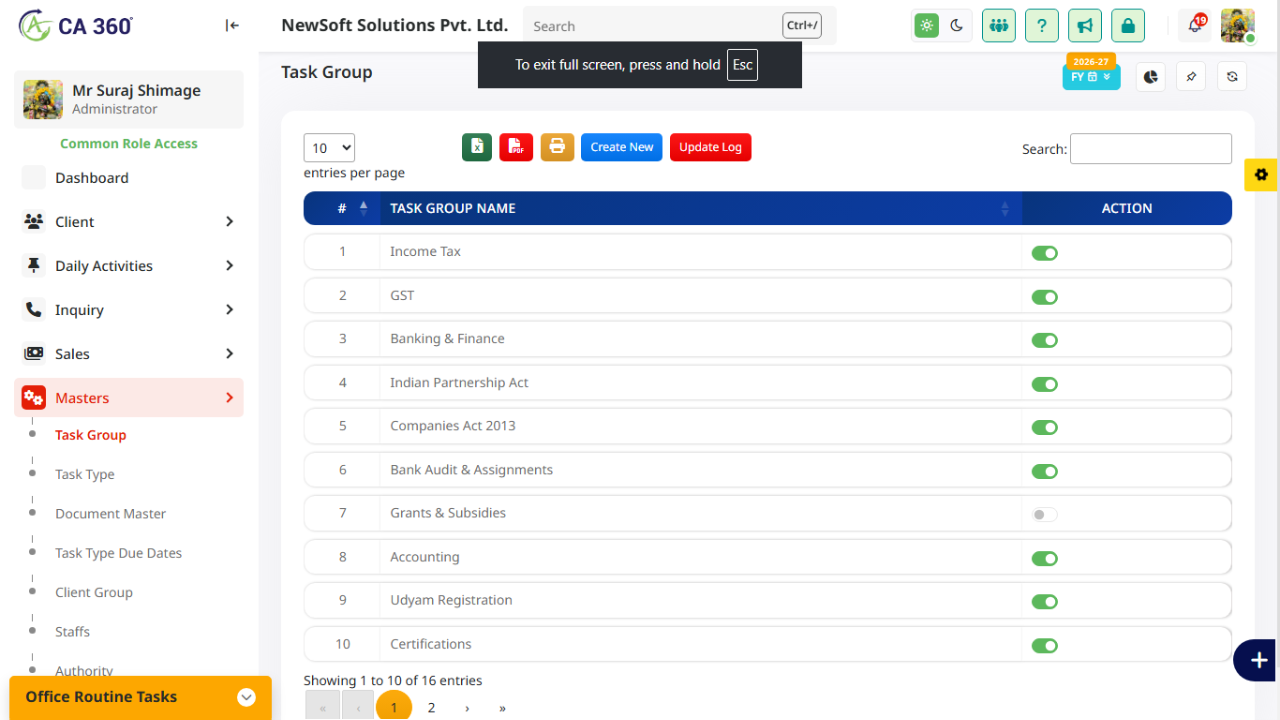 Reports and Analytics